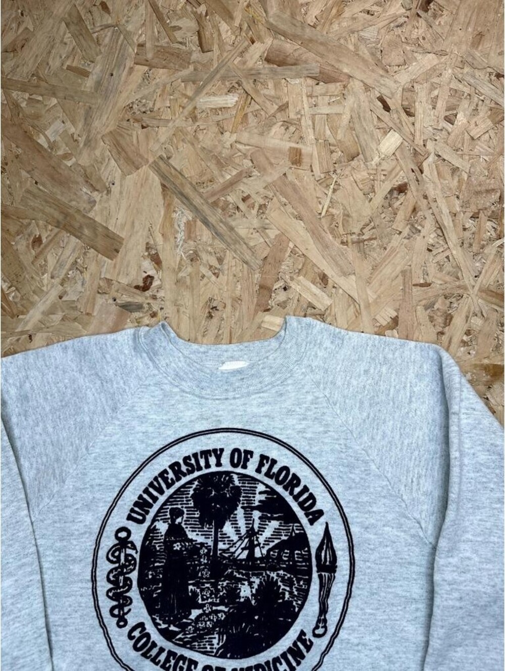 Vintage University of Florida College of Medicine Sweatshirt Medium Gray UF PA - Picture 6 of 14